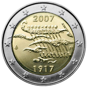 2 euro münzen finnland 2007